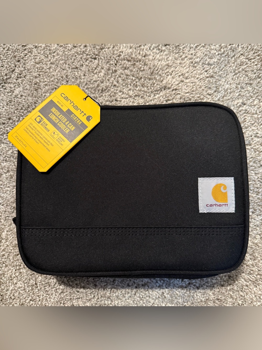 Brand New Carhartt Insulated 4 Can Lunch Cooler